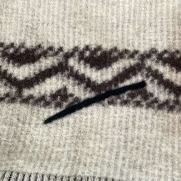 Diesel Oversized Boxy Sweater Poncho Wool Blend Vest size S - Picture 7 of 8